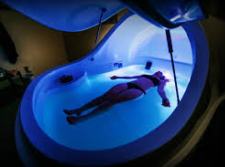 Floating therapy is a new way of relaxing where you pay to float in a salt water pod with no light or sound to distract you. Is this something you would try?